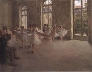 The Rehearsal Edgar Degas